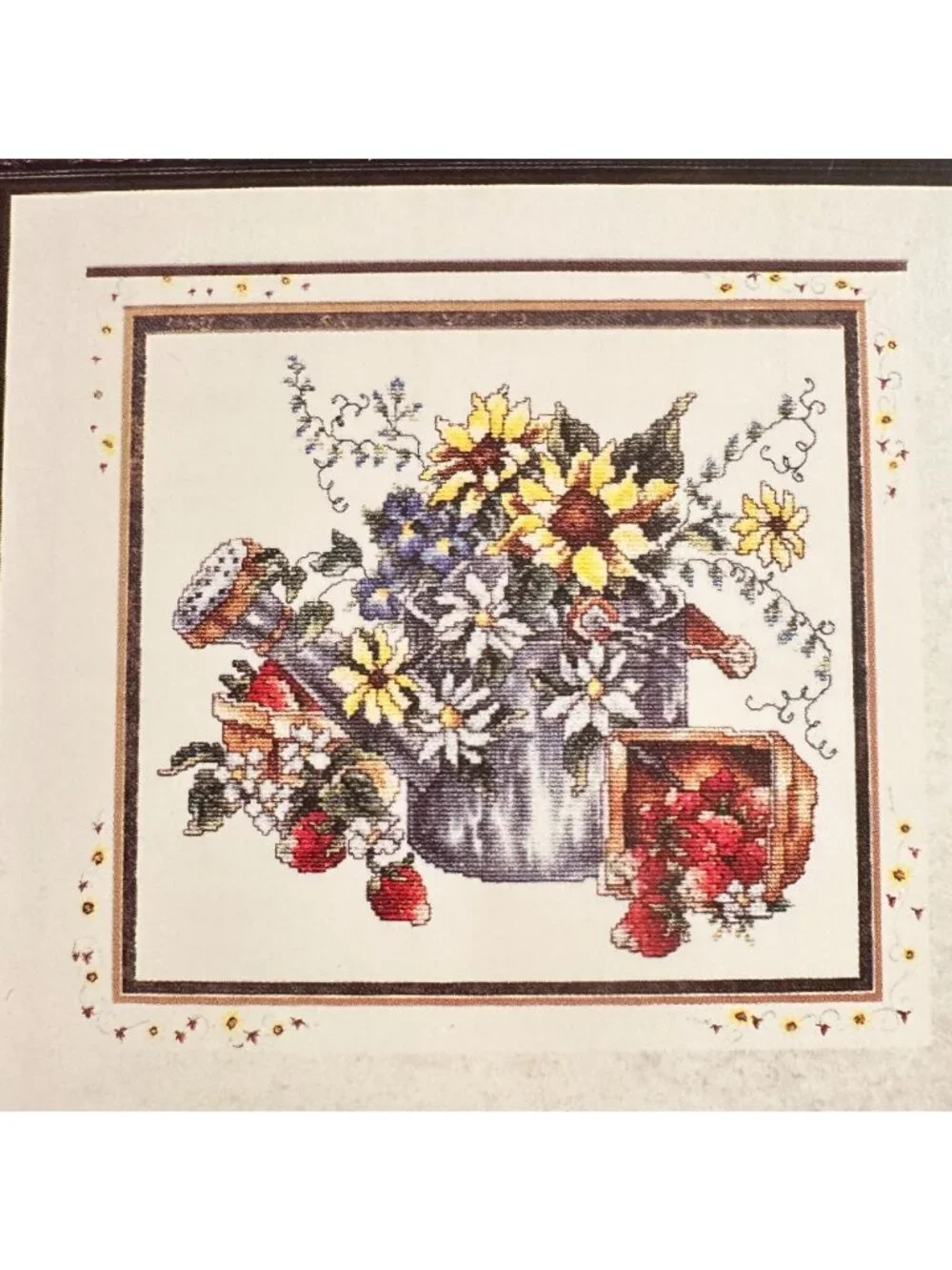 Stoney Creek Floral Garden Cross-Stitch Pattern Book 169